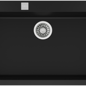 حوض مطبخ تيكا (teka) فورسكوير 72.40 أسود تيجرانيت.