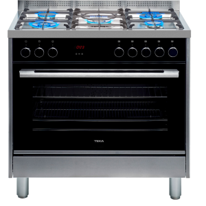 طباخ غاز قائم بذاته من ماركة تيكا (teka)، وبالتحديد الموديل fs3ff l90gg s/s