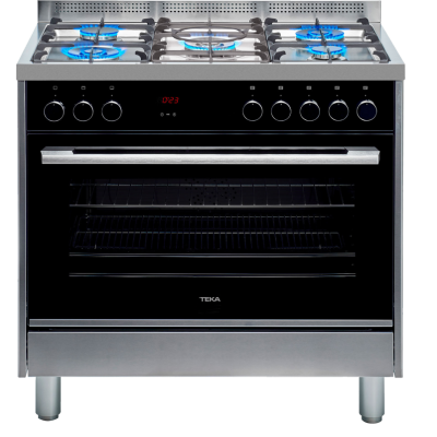 طباخ غاز قائم بذاته من ماركة تيكا (teka)، وبالتحديد الموديل fs3ff l90gg s/s